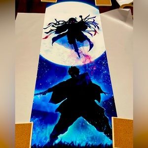 5pc Anime canvas style poster set. Demon Slayer